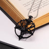 Vintage Kuroshitsuji Pentagram Skull Goat Head Necklace Punk Rock Hollow Sheep Skulls Pendant Necklaces For Women Men Jewelry