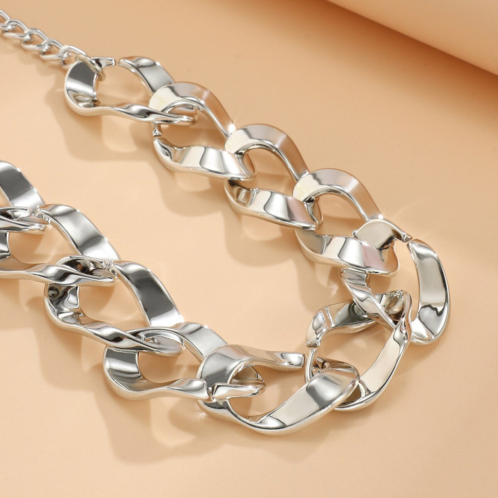 Vintage  Clavicle Necklaces For Women Gold Geometric Punk Choker Necklace Design Wedding Jewelry Girlfriend Gifts