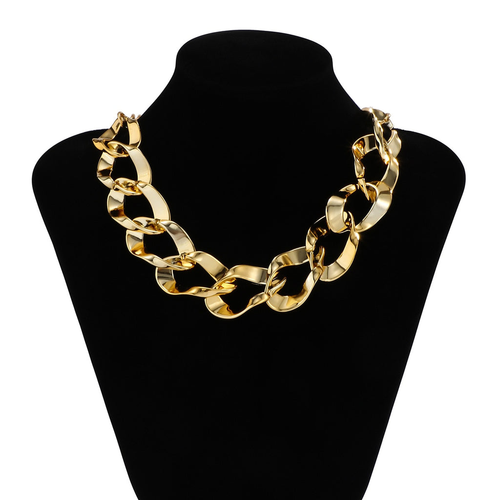 Vintage  Clavicle Necklaces For Women Gold Geometric Punk Choker Necklace Design Wedding Jewelry Girlfriend Gifts