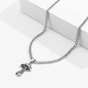 Vintage Metal Punk Mushroom Pendant Necklaces For Men Women Statement Jewelry Neck Chains Plant Choker Necklace Rock New