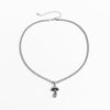 Vintage Metal Punk Mushroom Pendant Necklaces For Men Women Statement Jewelry Neck Chains Plant Choker Necklace Rock New