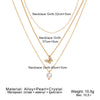 Vintage Multilayer Pendant Butterfly Necklace for Women Butterflies Moon Star Charm Choker Necklaces Boho  Jewelry Gift