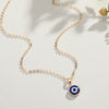 Vintage Necklace Pendant For Women Turkey Blue Eye Accessories 2021 Gift Eye Of The Devil Clavicle Chain