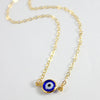 Vintage Necklace Pendant For Women Turkey Blue Eye Accessories 2021 Gift Eye Of The Devil Clavicle Chain