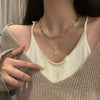 Vintage Necklace on Neck Gold Chain Women's Jewelry Layered Accessories for Girls Clothing Aesthetic Gifts Pendant 2021