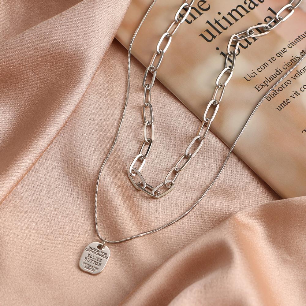 Vintage Necklace on Neck Gold Chain Women's Jewelry Layered Accessories for Girls Clothing Aesthetic Gifts Pendant 2021