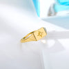 Vintage North Star Rings For Women Stainless Steel Stacking Polaris Ring Wedding Band Statement Couple Jewelry anillos mujer
