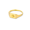 Vintage North Star Rings For Women Stainless Steel Stacking Polaris Ring Wedding Band Statement Couple Jewelry anillos mujer