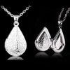 Vintage Photo Locket Pendant Necklace  Trendy Hollow Heart Shaped Necklaces & Pendants Fashion Jewelry Accessories