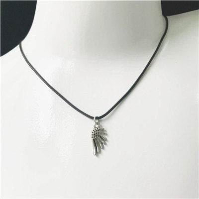 Vintage Punk Silver Color Necklace Unique Hollow Alloy Pendant Necklace For Man Women Trendy Neck Accessories Fashion Jewelry