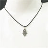 Vintage Punk Silver Color Necklace Unique Hollow Alloy Pendant Necklace For Man Women Trendy Neck Accessories Fashion Jewelry
