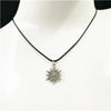Vintage Punk Silver Color Necklace Unique Hollow Alloy Pendant Necklace For Man Women Trendy Neck Accessories Fashion Jewelry