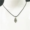 Vintage Punk Silver Color Necklace Unique Hollow Alloy Pendant Necklace For Man Women Trendy Neck Accessories Fashion Jewelry