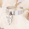 Vintage Punk Unisex Owl Pendant Rings For Men Women Adjustable Simple Jewelry Stainless Steel Classic Ring Gift  Accessories
