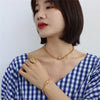 Vintage Stainless Steel Chain Necklaces On Neck Women Jewelry Layered Accesories For Girls Gifts Snake Head Choker 2021