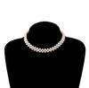 Vintage Style Simple 6MM Pearl Chain Choker Necklace For Women Wedding Love Shell Pendant Necklace  Jewelry