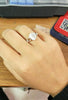 Vintage Vampire Movies Jewelry Hollow Out Natural Opal Cat Eye Rings The Twilight Bella Moonstone Ring For Women Valentine Gift