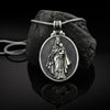 Virgin Mary Vintage Men's Necklace Virgin Del Carmen Pendant Catholic Necklace Christian Accessories