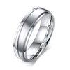 Elegant Couple Rings For Women Men Stainless Steel Wedding Bands AAA CZ Stones Trendy Anel Alliance Gift