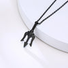 Vnox Rock Punk Neptune Trident Pendant Necklaces for Men Women,Hip Hop Stainless Steel Statement Sea Necklace Accessories