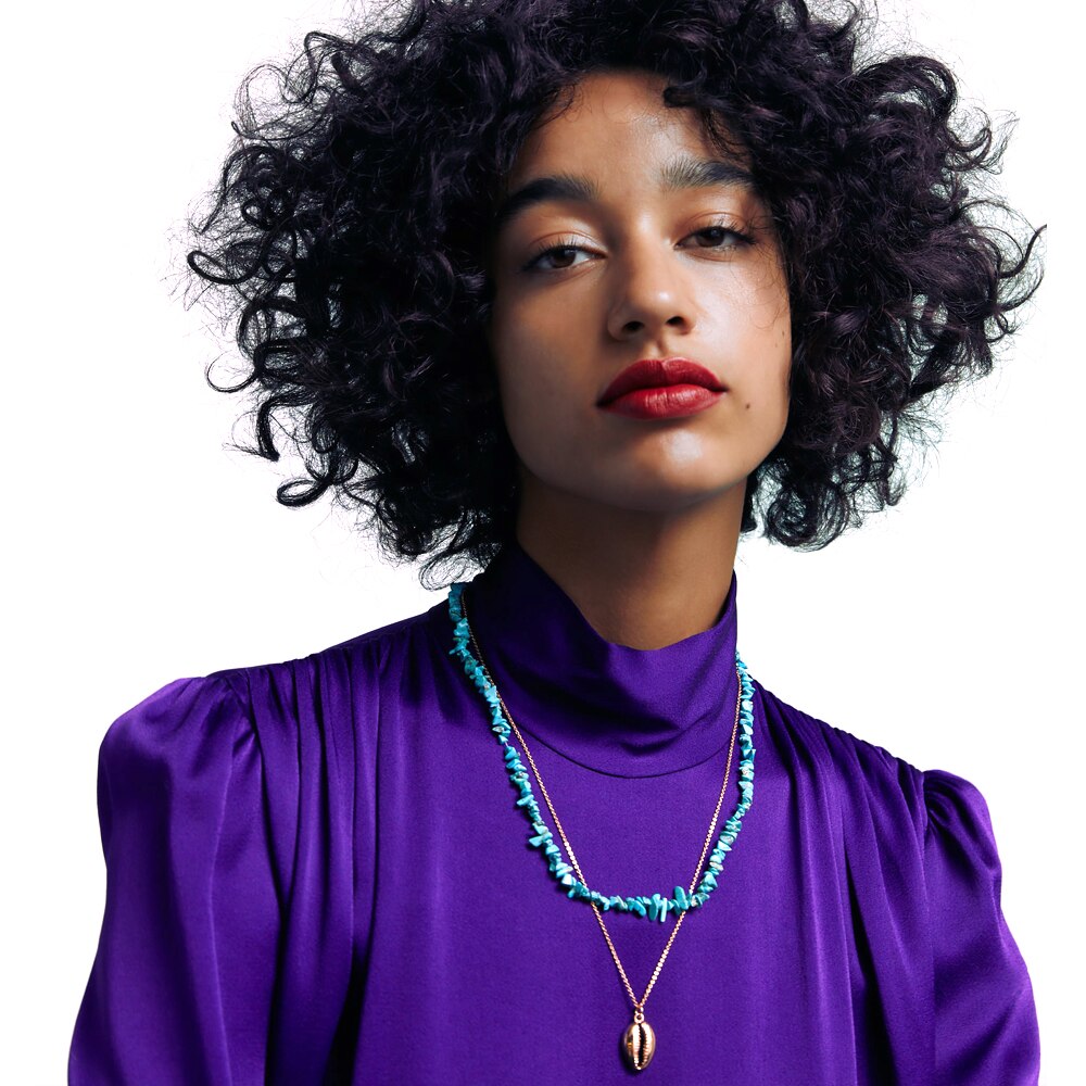 Vodeshanliwen ZA Ethnic Color Stone Choker Necklaces For Women Bohemian Vintage Statement Necklace Party Accessories