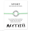 Volleyball Sport Charm Bracelets Chain Jewelry Women Men Girl Boy Unisex  Friends Gift Drop Shipping