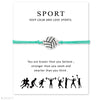 Volleyball Sport Charm Bracelets Chain Jewelry Women Men Girl Boy Unisex  Friends Gift Drop Shipping