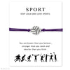 Volleyball Sport Charm Bracelets Chain Jewelry Women Men Girl Boy Unisex  Friends Gift Drop Shipping