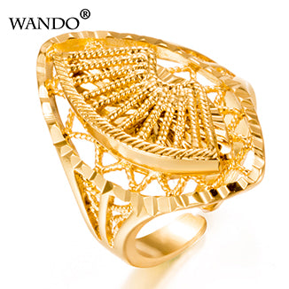 24k store gold ring