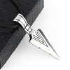 WANGAIYAO arrow necklace stainless steel pendant short keel chain men's retro jewelry
