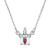 WANGAIYAO cute ins niche fantasy unicorn necklace female net red short clavicle chain tide