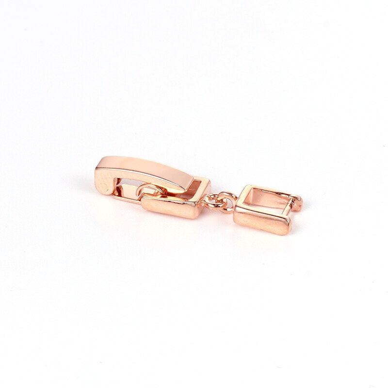 WEIMANJINGDIAN White Gold / Yellow Gold / Rose Gold Color Plated Bracelet or Necklace's Extenders /Extension Buckle Clasp