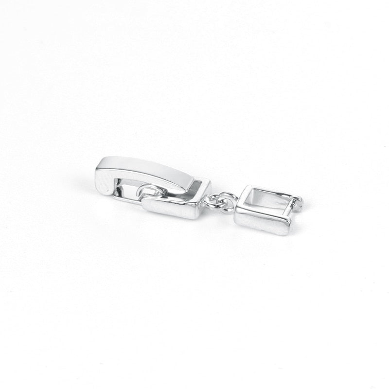WEIMANJINGDIAN White Gold / Yellow Gold / Rose Gold Color Plated Bracelet or Necklace's Extenders /Extension Buckle Clasp