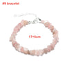 WGOUD Bohemian Natural Stone Bead Choker Necklace Bracelet Bridal Handmade Irregular Ladies Jewelry Collar Party Gift