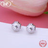16 Styles NEW 925 Silver Earrings Jewelry Crystal Star Round Heart Girls Women Stud Earrings Jewellery Wholesale Hot OW EA037