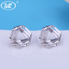 16 Styles NEW 925 Silver Earrings Jewelry Crystal Star Round Heart Girls Women Stud Earrings Jewellery Wholesale Hot OW EA037