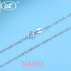 5 10 20 PCS Wholesale LOTS 925 Silver Chain Necklace Women Girls Box Link Rope Snake Chain Jewelry 45CM 18 Inch 2020 YW NA005
