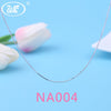 925 Silver Chain Women Necklace Snake Rope Box Twist Link Chain Jewelry 16 18 Inch Collar Mujer Dropshipping 2020 W1 NA013