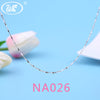 925 Silver Chain Women Necklace Snake Rope Box Twist Link Chain Jewelry 16 18 Inch Collar Mujer Dropshipping 2020 W1 NA013