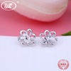 925 Sterling Silver Stud Earrings Star Heart Crystal 2020 Women Earring Brincos Fine Jewelry   Wholesale OW EA044
