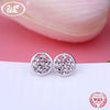 925 Sterling Silver Stud Earrings Star Heart Crystal 2020 Women Earring Brincos Fine Jewelry   Wholesale OW EA044