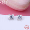 925 Sterling Silver Stud Earrings Star Heart Crystal 2020 Women Earring Brincos Fine Jewelry   Wholesale OW EA044