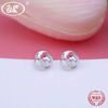 925 Sterling Silver Stud Earrings Star Heart Crystal 2020 Women Earring Brincos Fine Jewelry   Wholesale OW EA044