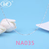 Basic 925 Silver Chain Women Female Necklace Lobster Clasp 40cm 45cm S925 Chains Jewelry Gift For Girls Wholesale W2 NA034