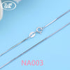 Genuine 925 Sterling Silver Women Chain Necklace Link Snake Box Rope Chains 16 18 Inch Necklaces Jewelry Dropshipping 2020 OW