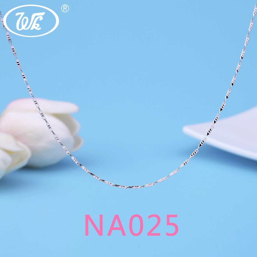 NEW Slim Thin 925 Silver Chain Woman Girls Chain 16 18 Inch Lobster Clasp Solid S925 Chains Necklaces Drop Shipping OW NA002