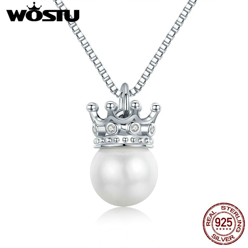 Silver Color Rhinestone Cross Pendant Necklace Chain For Women And Girl Xl402