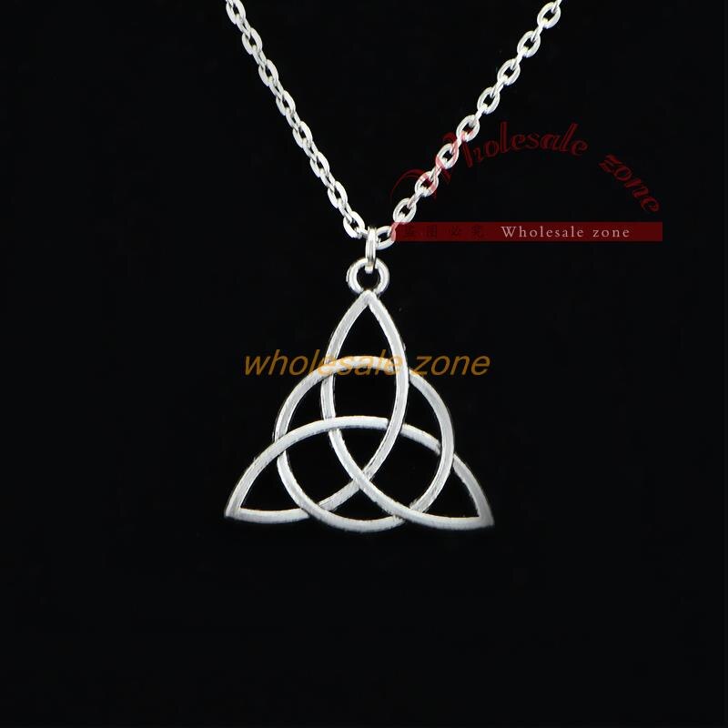 WS0617 Charmed Tv series antique silver color Viking pendant necklace,jewelry for friend