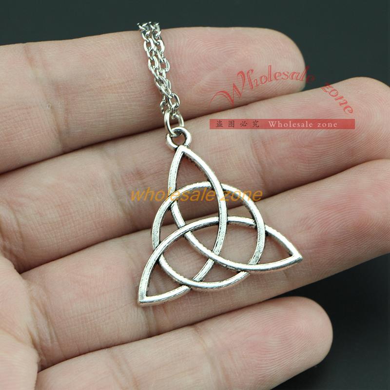 WS0617 Charmed Tv series antique silver color Viking pendant necklace,jewelry for friend