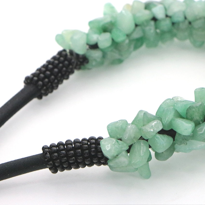 WUBIANLU 13 Style Red Coral Aventurine Fluorite Crystal Shell Necklace Women In Choker Necklaces Jewelry Bohemia T160